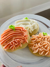 Load image into Gallery viewer, Frosted Pumpkin Sugar Cookie Assortment  20ct