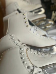 Rental Ice Skates - White Youth Figure Skates