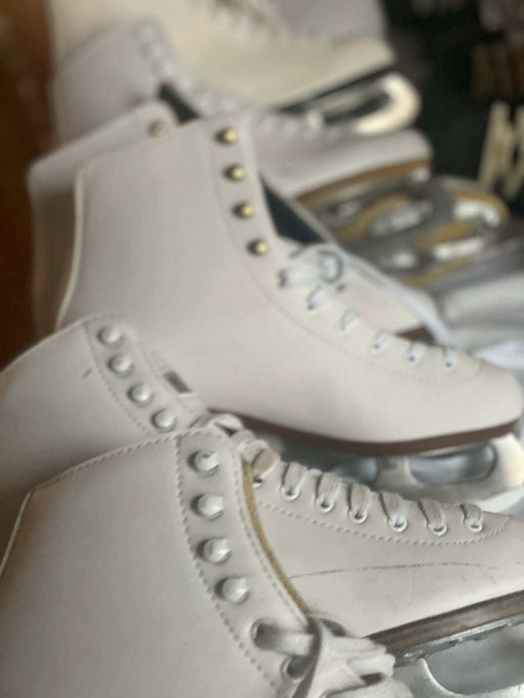 Rental Ice Skates - White Youth Figure Skates