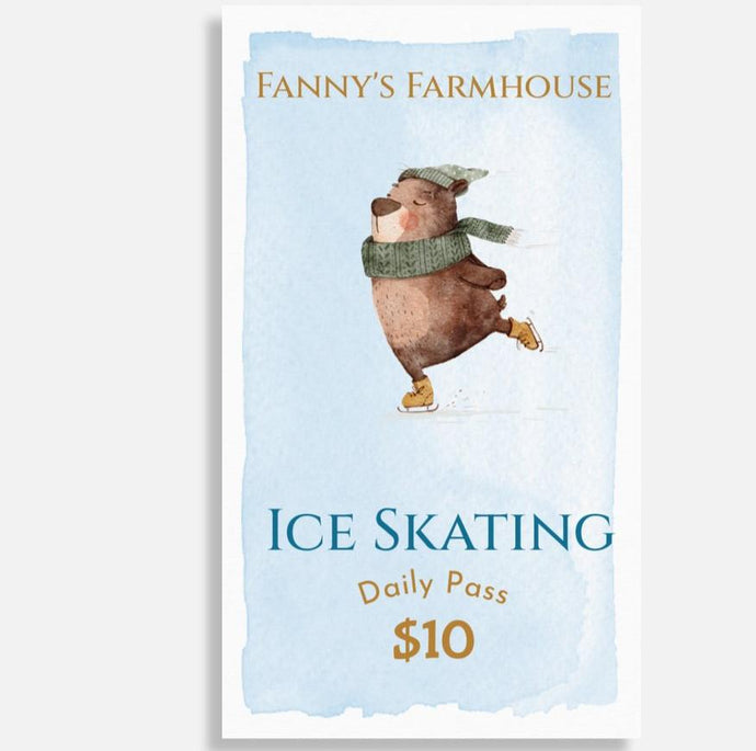Ice Skating Daily Pass