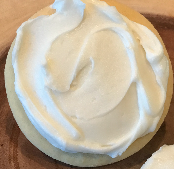 20 Frosted White Sugar Cookie