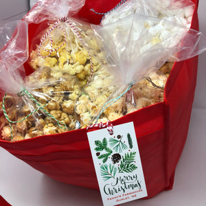 "Merry Christmas" 4 - bag of Popcorn (Kids)