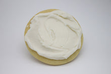 Load image into Gallery viewer, Round White Frosted Sugar Cookie