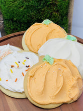 Load image into Gallery viewer, Frosted Pumpkin Sugar Cookie Assortment - 12ct