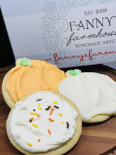 Load image into Gallery viewer, Frosted Pumpkin Sugar Cookie Assortment - 12ct