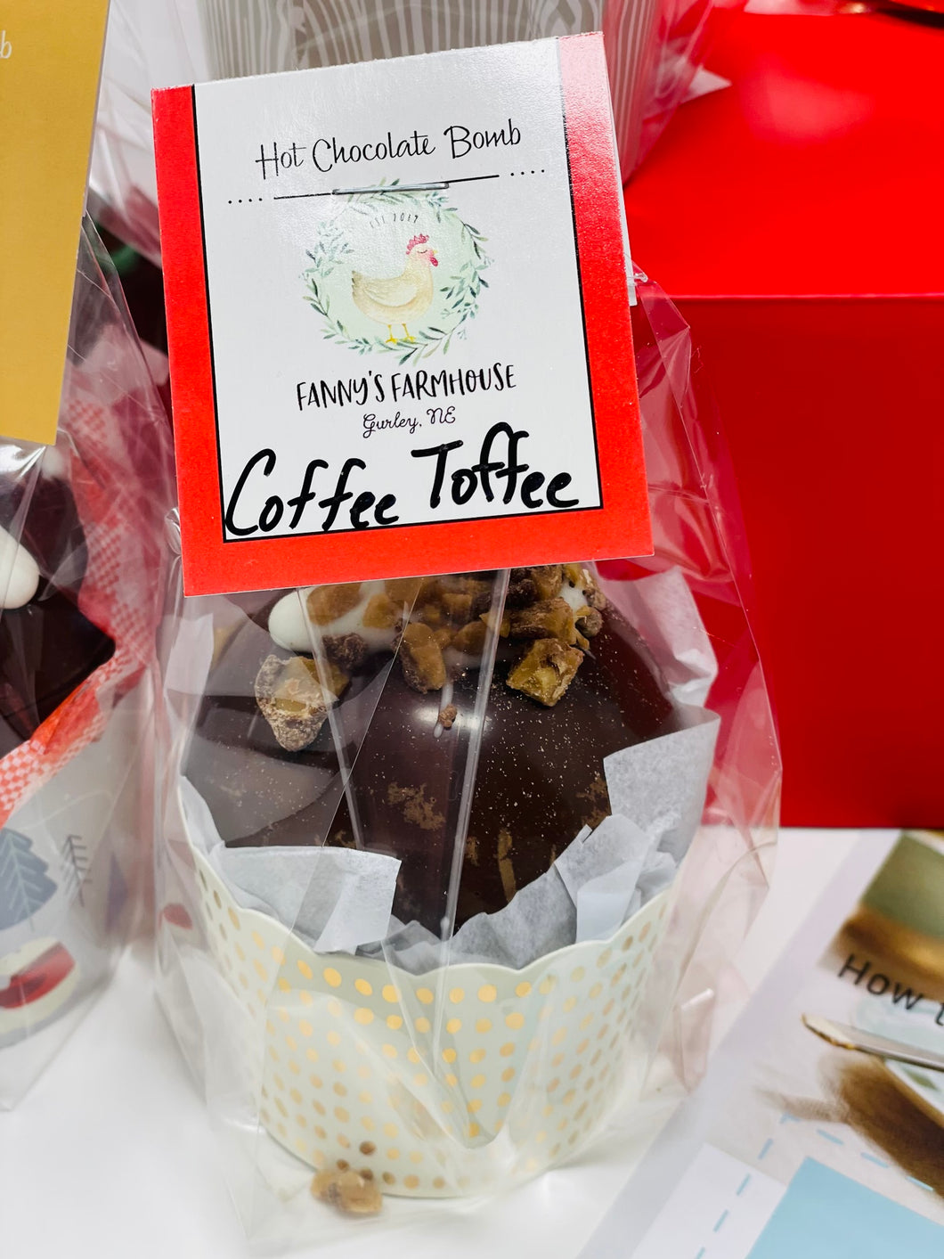 Hot Chocolate Bomb -Coffee Toffee
