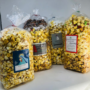 "Merry Christmas" Bag of 4 way of Popcorn (Special)
