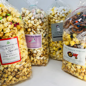 "Merry Christmas" 4 - bag of Popcorn (Kids)