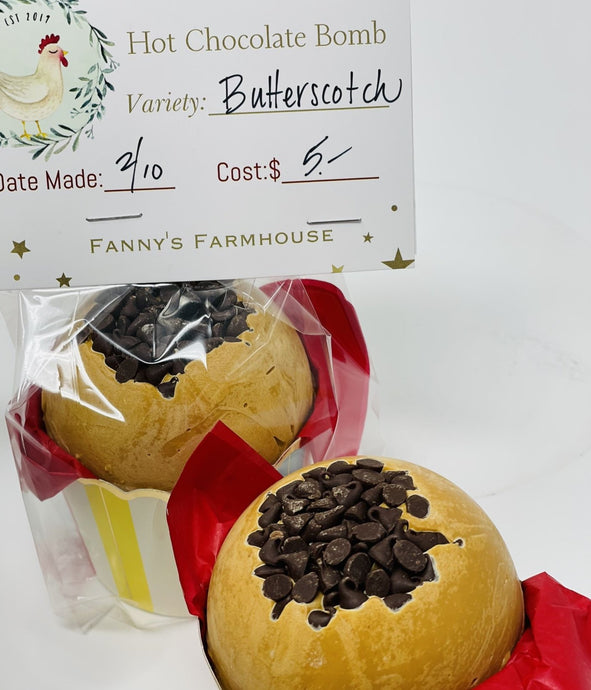 Hot Chocolate Bomb - Butterscotch