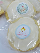 Load image into Gallery viewer, &quot;Your Special Day Label&quot;  Frosted Sugar Cookie (Pink, White or Blue)