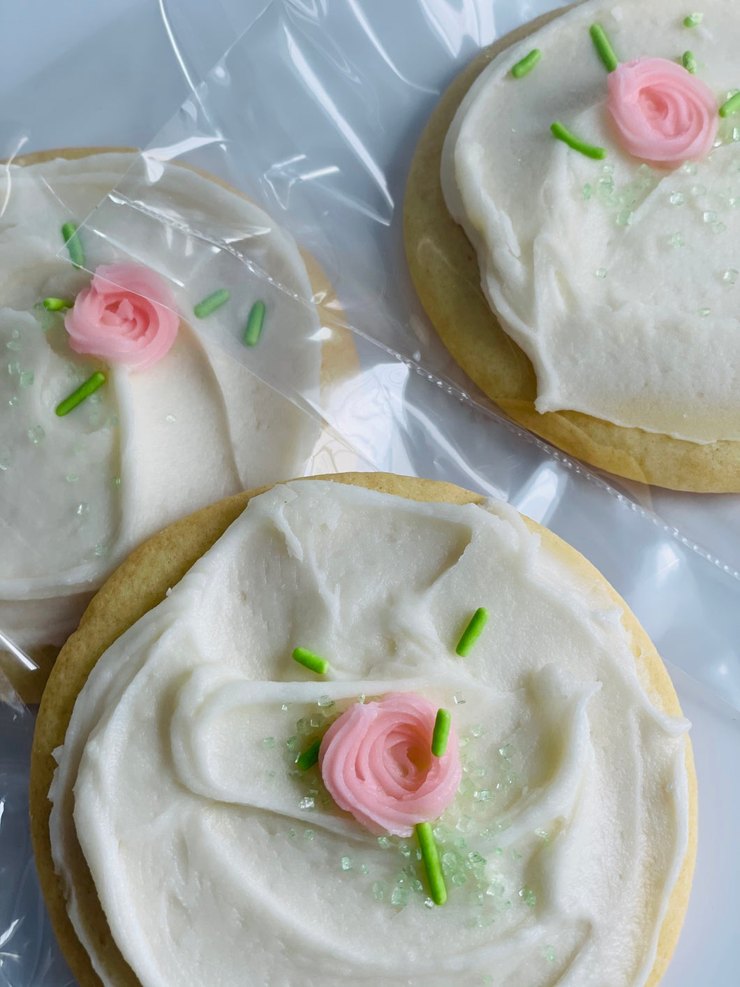 Wedding, Baby Shower or Special Frosted Cookies
