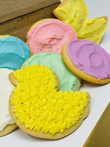 Easter/Spring Circle Cookies - 20 Count