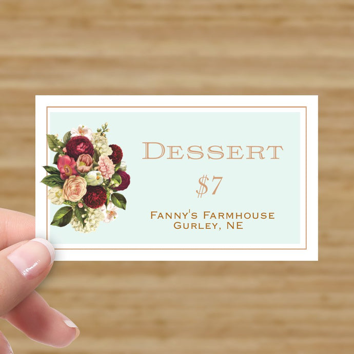 Dessert Ticket for Garden Show